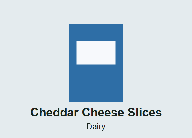 Cheddar Cheese Slices